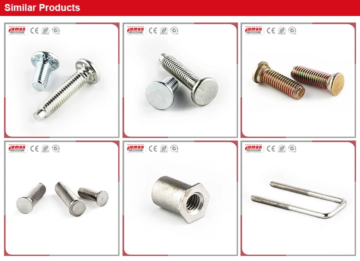 Customized Design Metal Threaded Self Clinching Stud Stainless Steel Fastener